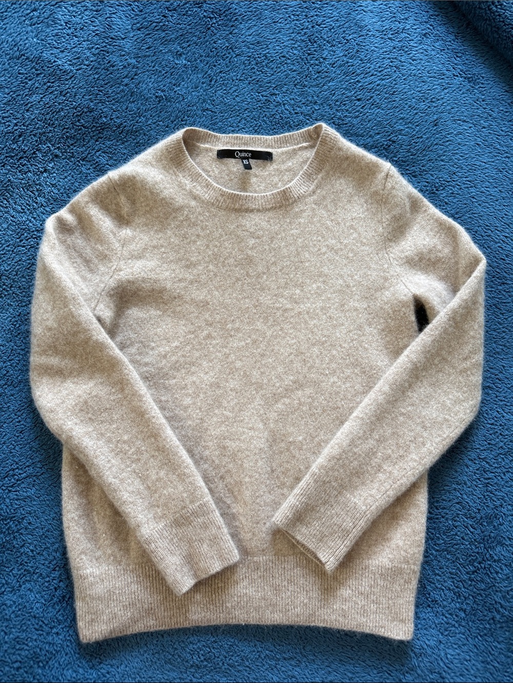 Quince Women's Crewneck Cashmere Sweater in Oatmeal
